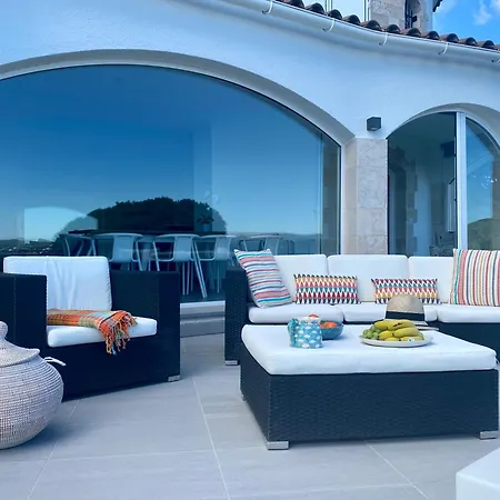 Saramel Con Vistas Panoramicas Al Mar Villa *